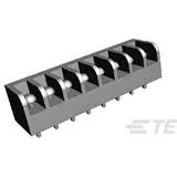 TE Connectivity-5-1437646-7 Steckverbinder, Klemmenblöcke Conn Barrier Strip 8 POS 6.35mm Solder ST Thru-Hole 10A/Contact Package