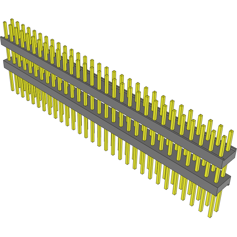 Samtec-EW-30-11-S-D-410 Steckverbinderleisten und Leiterplattenbuchsen Conn Board Stacker HDR 60 POS 2.54mm Solder ST Top Entry Thru-Hole Bulk