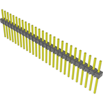 Conn Unshrouded Header HDR 27 POS 2.54mm Solder ST Top Entry Thru-Hole Bulk