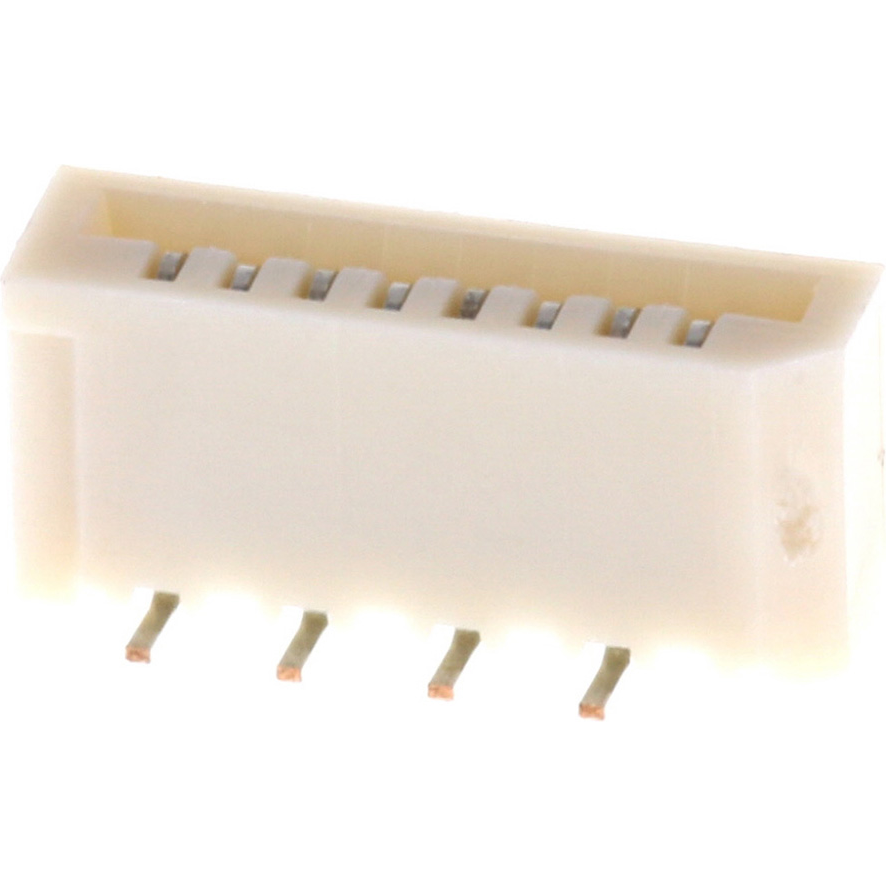 Molex-52808-0870 Connector FFC-FPC Conn FFC/FPC Connector SKT 8 POS 1mm Solder ST SMD Easy-On T/R