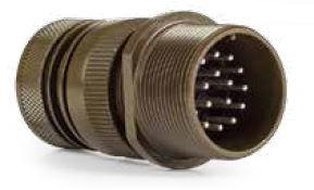 ITT Corporation-CA3101E20-27SBF80A176A232 Steckverbinder, rund Conn Circular SKT 14 POS Crimp ST Cable Mount 14 Terminal 1 Port