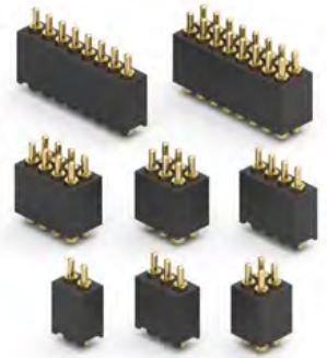 Mill-Max-855-22-010-30-001101 Steckverbinderleisten und Leiterplattenbuchsen Conn Spring Loaded Connector HDR 10 POS 1.27mm Solder ST SMD Tube