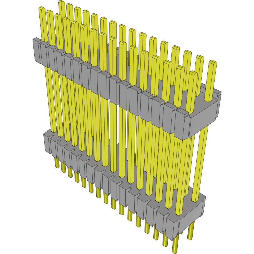 Samtec-DWM-16-60-G-D-580 Steckverbinderleisten und Leiterplattenbuchsen Conn Board Stacker HDR 32 POS 1.27mm Solder ST Thru-Hole Tube