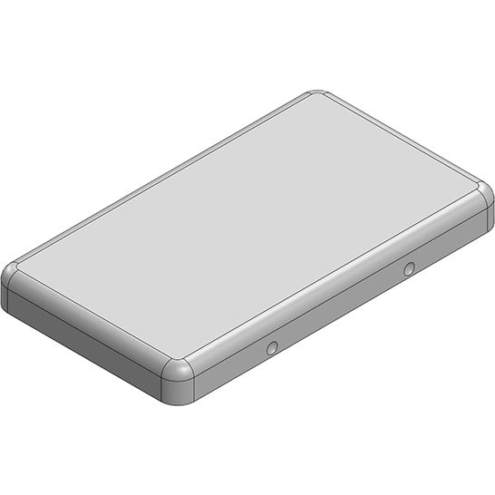 Masach Tech-MS353-10C null 35.7 x 20.4 x 3.5mm Two-piece Drawn-Seamless RF Shield/EMI Shield COVER (CRS)