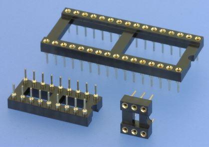 W+P PRODUCTS GmbH-169C-10-3-50-00 Prise de raccordement Conn IC Socket SKT 10 POS 2.54mm Solder ST Thru-Hole