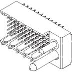 Molex-739447217 Blackplane del conector Conn Hard Metric HDR 144 POS 2mm Solder ST Thru-Hole HDM® Tube