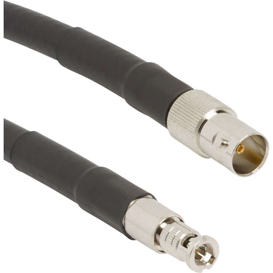 Amphenol RF-095-850-192M100 Kabelbaugruppen Koaxial Cable Assembly Belden 4794R 1m HD-BNC to BNC F-M Bag