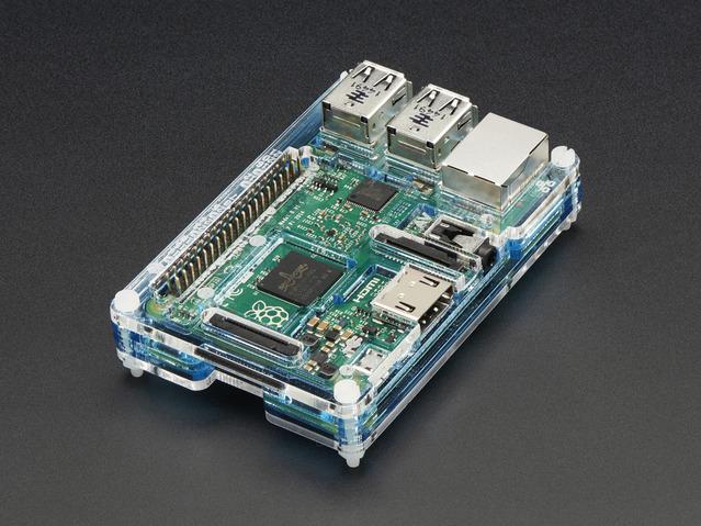 Adafruit Industries-2619 Cajas, compartimentos y anaqueles Clear Electronic Enclosure