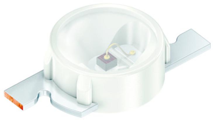 ams OSRAM-LA P47F-V2BB-24-3B5A-Z LEDs LED Uni-Color Amber 624nm 2-Pin SMD T/R Automotive AEC-Q102