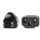 Eaton (formerly TrippLite)-P006-020 Cable Assembly AC Power Cable Assembly 6.1m NEMA 5-15P to C13 3 to 3 POS F-M 18AWG