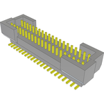 Conn Shrouded Header HDR 41 POS 1mm Solder ST SMD Tube