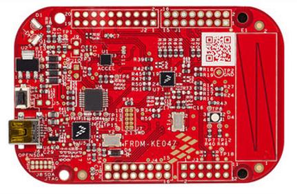 NXP Semiconductors-FRDM-KE04Z Placas y kits de desarrollo del sistema integrado MKE04Z8VFK4 Microcontroller Development Platform 48MHz CPU 1KB RAM 8KB Flash