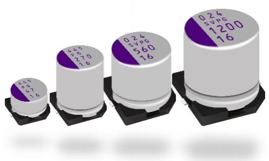 Panasonic Industry-20SVPG120M Capacitor Aluminum Polymer Cap Aluminum Polymer 120uF 20VDC 20%( 6.3 X 5.9mm) SMD 0.018 Ohm 3.75A 5000h 105°C T/R
