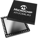 MCU 32-bit AVR RISC 64KB Flash 1.8V 48-Pin TLLGA Tray