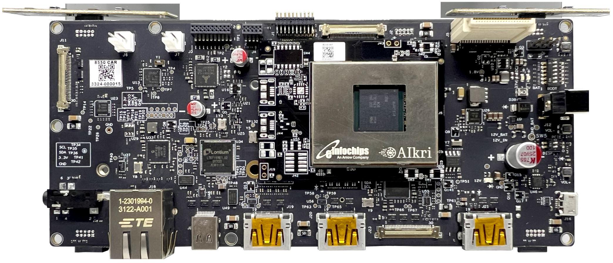eInfochips-AIKRI-85X-50AD-16 Embedded System Development Boards and Kits AIKRI-85X-50AS-16 System on Module - SOM Development Kit 16GB RAM 256GB Flash Android