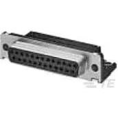 TE Connectivity-5747852-4 Steckverbinder, D-Sub Conn D-Sub SKT 9 POS 1.37mm Solder RA Thru-Hole 9 Terminal 1 Port Tube