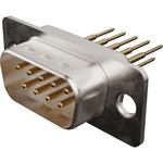 Conn D-Sub M 9 POS 1.42mm Solder ST Thru-Hole 9 Terminal 1 Port Carton