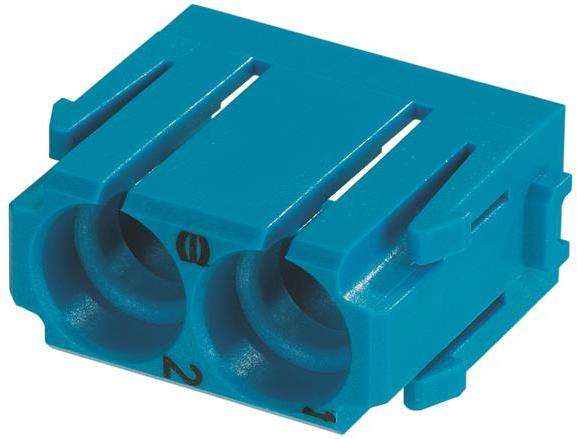 HARTING Technology Group-09140024501 Connector Rectangular Conn Rectangular F 2 POS Crimp ST Panel Mount