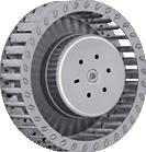 ebm-papst-RET 97-25/18/2 TDP Gebläse und Lüfter DC Motorized Impeller Centrifugal Ball Bearing 48V 36V to 60V 129CFM 97 X 40.5mm