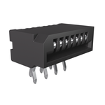 Conn FFC/FPC Connector SKT 7 POS 1mm Solder RA Thru-Hole Tray