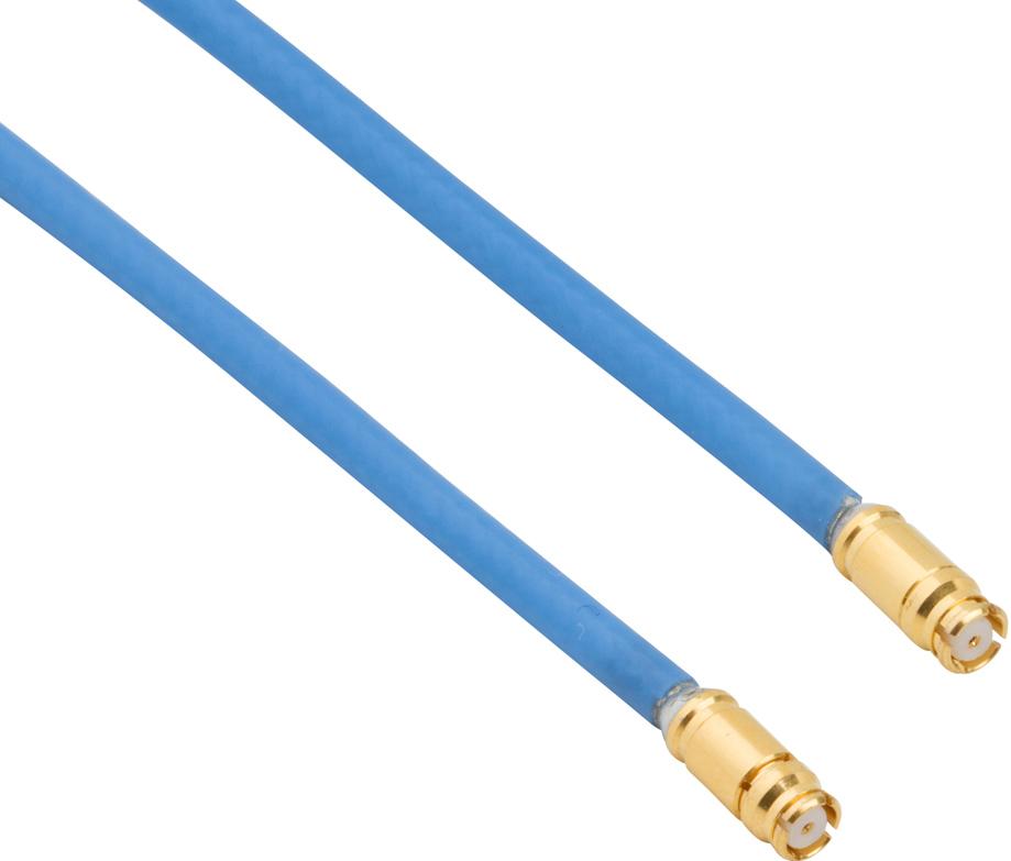 Amphenol RF-095-725-107-060 Cable Assembly Coaxial Cable Assembly 0.085 T-FLEX 405 0.152m SMP to SMP M-M Bag