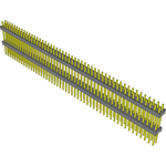 Conn Board Stacker HDR 100 POS 2.54mm Solder ST Top Entry Thru-Hole Bulk