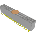 Conn Socket Strip SKT 34 POS 1.27mm Solder ST Top Entry SMD T/R