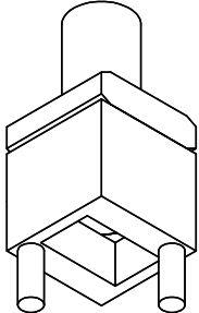 Lumex-LPA-C011301S-20 Tubos de luz LED LED Light Pipe Rectangular Vertical Clear Rigid Bulk