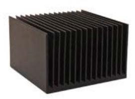 Advanced Thermal Solutions-ATS015015007-SF-4F Disipador de calor Heat Sink Passive BGA Straight Adhesive Aluminum 26.94°C/W Black Anodized