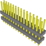 Conn Board Stacker HDR 30 POS 2.54mm Solder ST Top Entry Thru-Hole Bulk