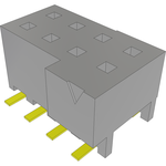 Conn Socket Strip SKT 8 POS 2mm Solder ST Top Entry SMD T/R