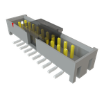 Conn Shrouded Header HDR 20 POS 2mm Solder ST SMD T/R