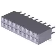 TE Connectivity-5-534206-9 Steckverbinderleisten und Leiterplattenbuchsen Conn Socket Strip SKT 18 POS 2.54mm Solder ST Top Entry Thru-Hole Box