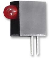 Kingbright America LLC-L-710A8EW/1ID DEL LED Uni-Color Red 627nm 2-Pin T-1