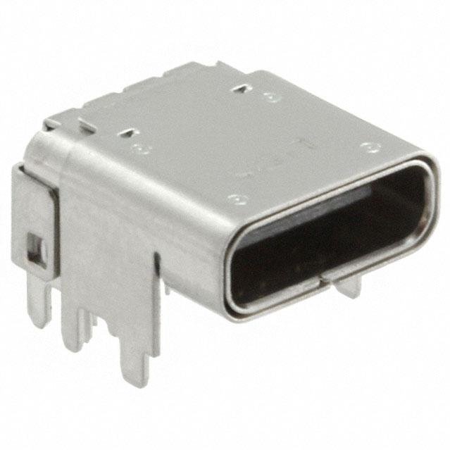 CnC Tech, LLC-C-ARA1-AK512 Connector USB Conn USB 3.0 Type C RCP 24 POS 0.8mm/1.6mm Solder RA SMD/Thru-Hole 24 Terminal 1 Port