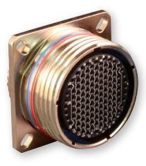 Glenair-D38999/20WE8SN Steckverbinder, rund Conn Circular SKT 8 POS Crimp ST Wall Mount 8 Terminal 1 Port