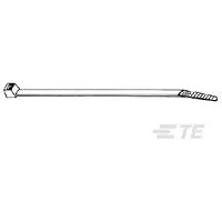 TE Connectivity-4-603225-0 Kabelbinder Cable Ties, Standard Locking Nylon Black 50.8mm 534N Bag