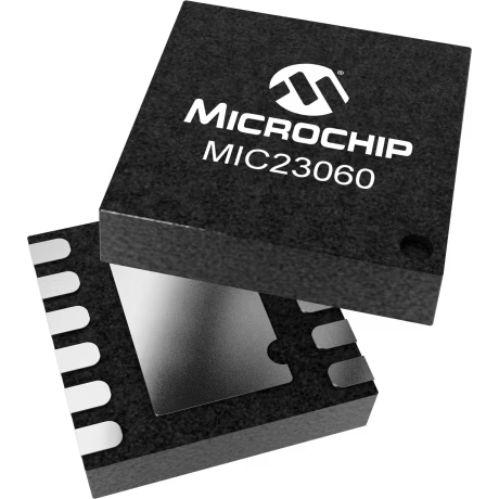 Microchip Technology-MIC23060-G4YMT-TR Soluciones en arquitectura avanzada de computación para telecomunicaciones (PMIC) Sequenced Power Management IC 2.7V to 5.5V 12-Pin Thin MLF EP T/R
