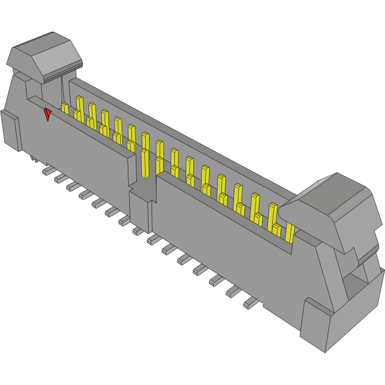 Samtec-EHT-115-01-L-D-SM-LC Connector Headers and PCB Receptacles Conn Ejector Header HDR 30 POS 2mm Solder ST Top Entry SMD Tube