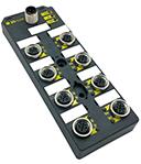 Molex-1121035001 null Sensor Actuator Boxes IP67, 8 Ports M12, 12 Inputs/4 Outputs, PNP