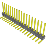 Conn Unshrouded Header HDR 18 POS 2.54mm Solder RA Side Entry Thru-Hole Bulk