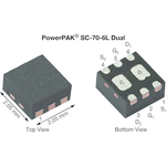 Trans MOSFET P-CH 20V 4.5A 6-Pin PowerPAK SC-70 T/R
