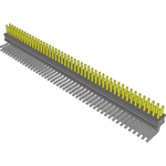 Conn Unshrouded Header HDR 92 POS 1.27mm Solder RA Side Entry Thru-Hole Tube