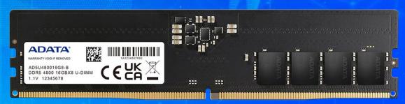 ADATA Technology Co., Ltd-AD5U480016G8-BSSB Memory Modules DRAM Module DDR5 SDRAM 16Gbyte 288UDIMM Bulk