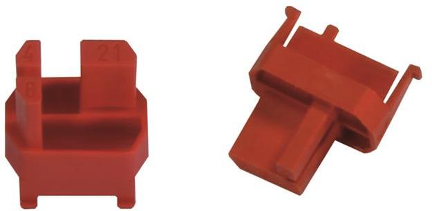 HARTING Technology Group-17790000028 Connector Accessories Connector Accessories Coding Key Straight Red Bag