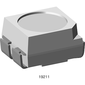 Vishay-VLMKE3401-GS08 LED LED Bi-Color Red/Yellow 643nm/590nm 3-Pin PLCC T/R