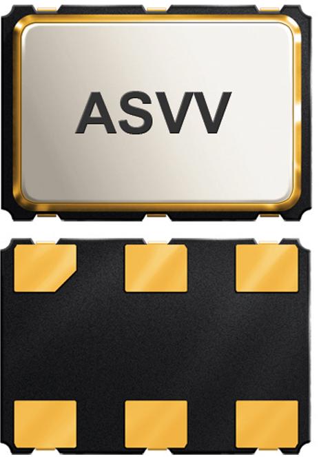 Abracon-ASVV-27.000MHZ-N152-T Gesteuerter Oszillator Oscillator VCXO 27MHz ±50ppm (Stability) 15pF CMOS/TTL 60% 3.3V 6-Pin SMD T/R