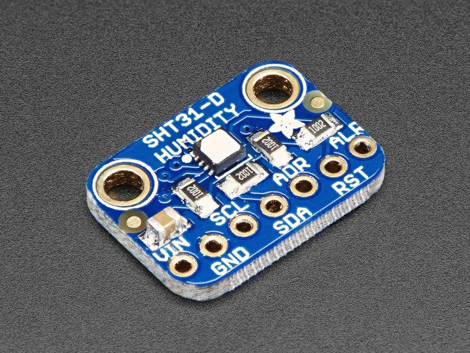 Adafruit Industries-2857 Sensor Development Boards und Kits SHT31 Temperature and Humidity Sensor Breakout Board