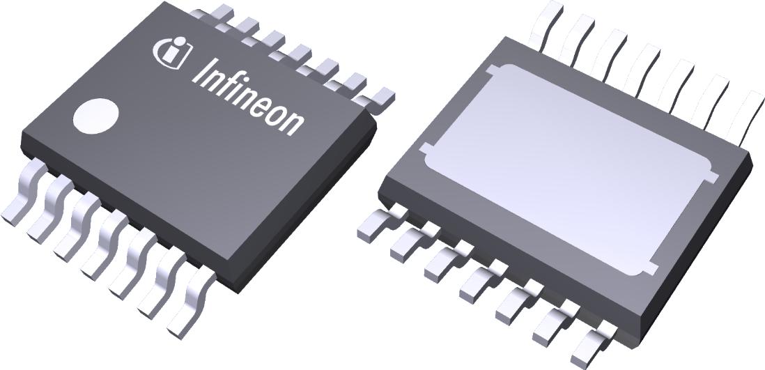 Infineon Technologies AG-TLF42772EPXUMA1 Linear Regulators LDO Regulator Pos 3V to 16V 0.4A 14-Pin TSDSO EP T/R Automotive AEC-Q100