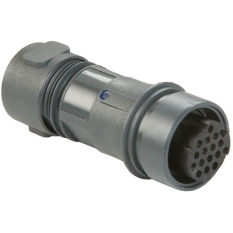 Bulgin Components PLC-PXP6011/04P/CR/0709 Steckverbinder, rund Conn Circular PIN 4 POS Crimp/Solder ST Cable Mount 4 Terminal 1 Port Bulk